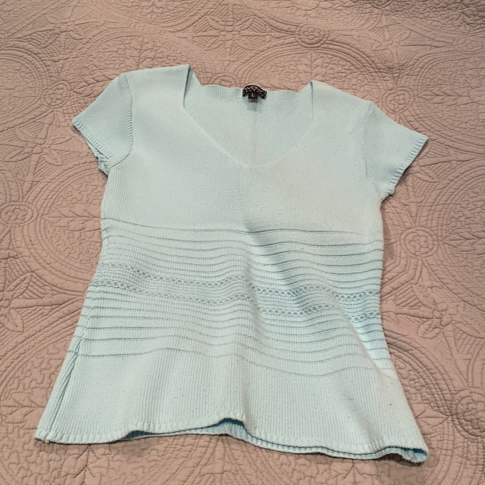 Wow Couture aqua shirt